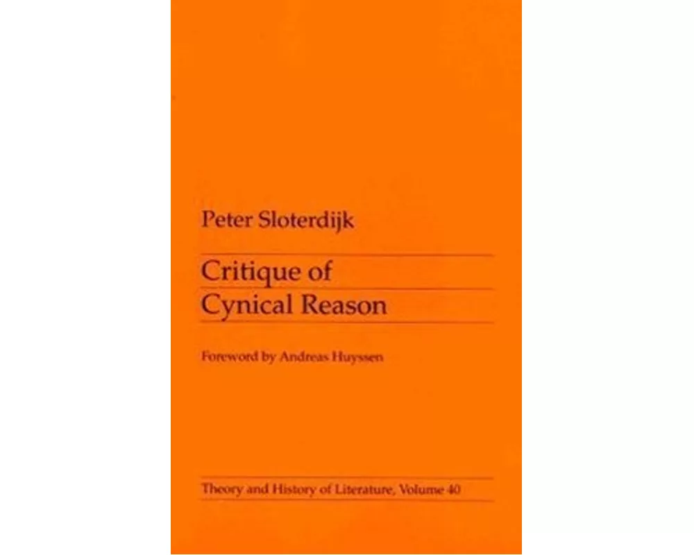 Critique of Cynical Reason