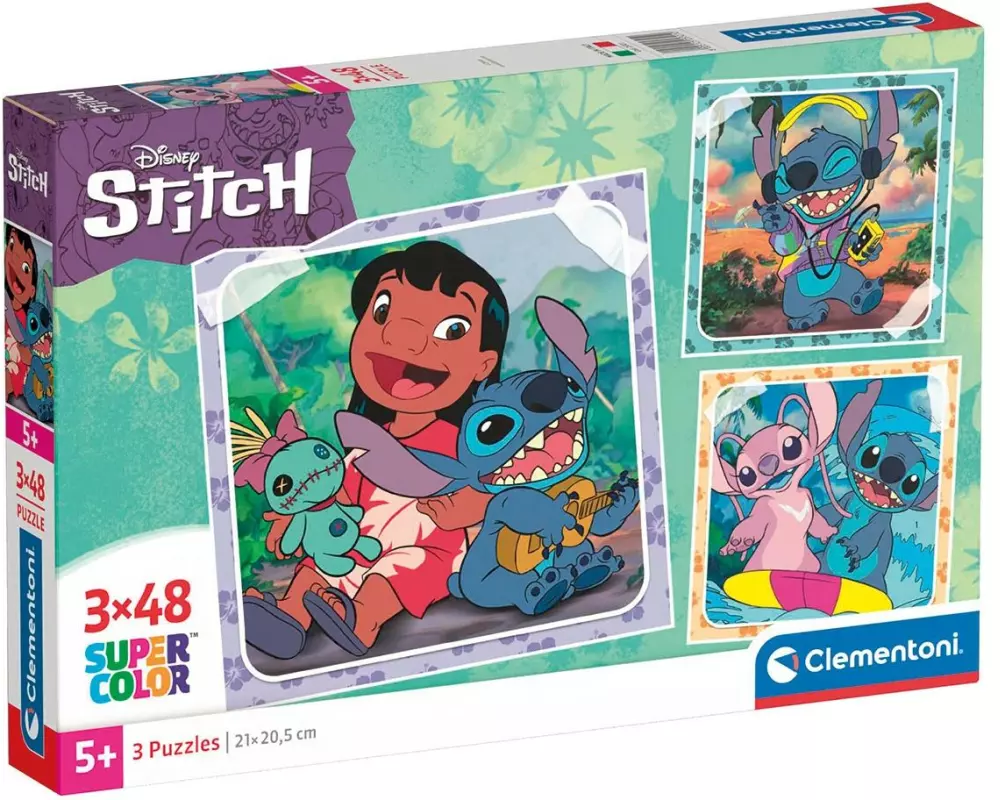Clementoni Puzzle Stitch 3-in-1