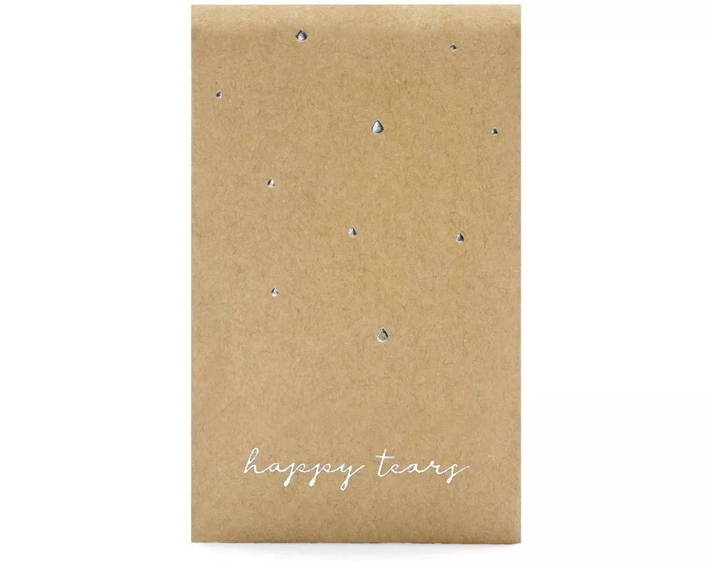 Partydeco Hochzeitsaccessoire Happy tears 7.5 x12 cm, 10 x 3 Stück