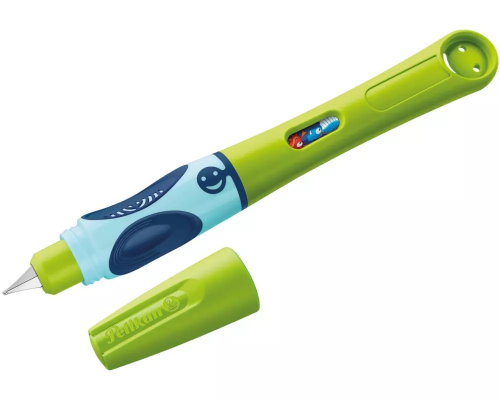 Pelikan Füllfederhalter Griffix A, für Rechtshänder, Grün