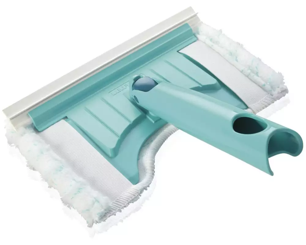 Leifheit Fliesen- und Wannenwischer Flexi Pad 18 cm, Grün/Weiss