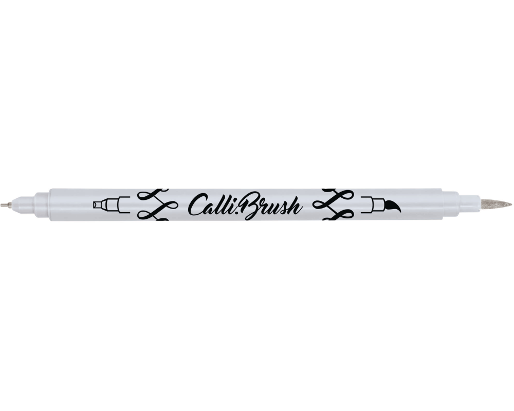 ONLINE Callibrush Pen 19085/6 Silver