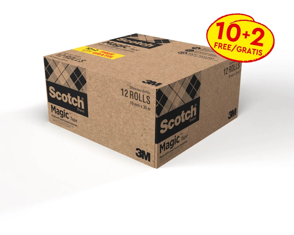 Scotch Magic Tape 19 mm x 33 m, Transparent