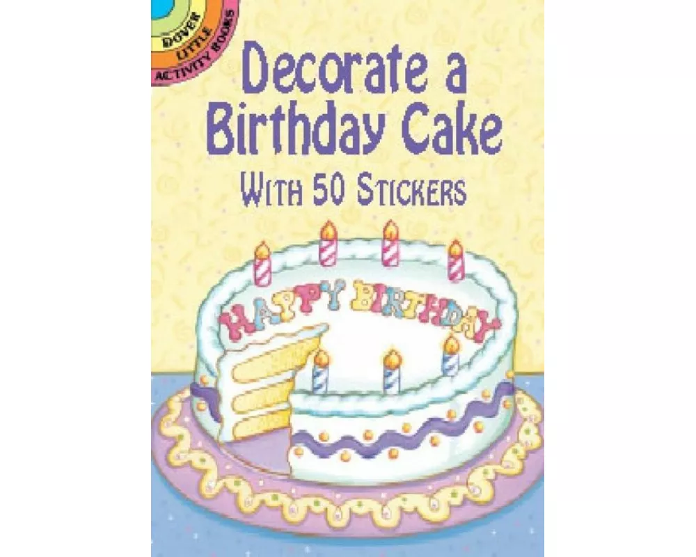 Decorate a Birthday Cake with 50 Stickers