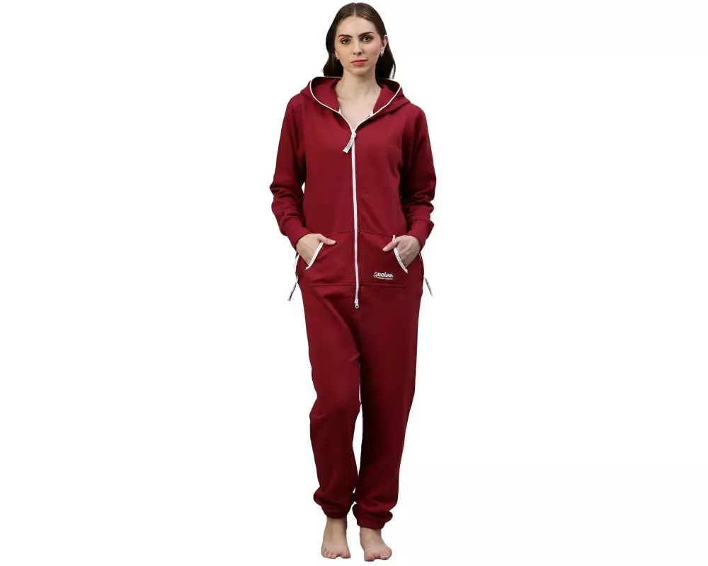 Switcher Original Geelee Jumpsuit Dunkelrot, S
