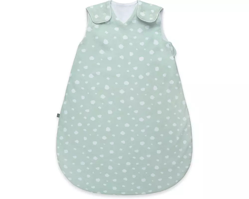 emma & noah Baby-Sommerschlafsack Punkte Mint 70 cm