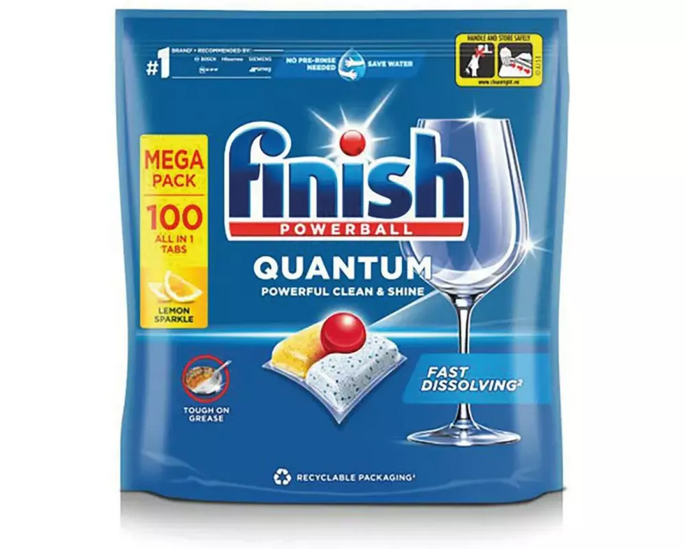 Finish Spülmaschinen-Caps Quantum Zitrone 100 Caps