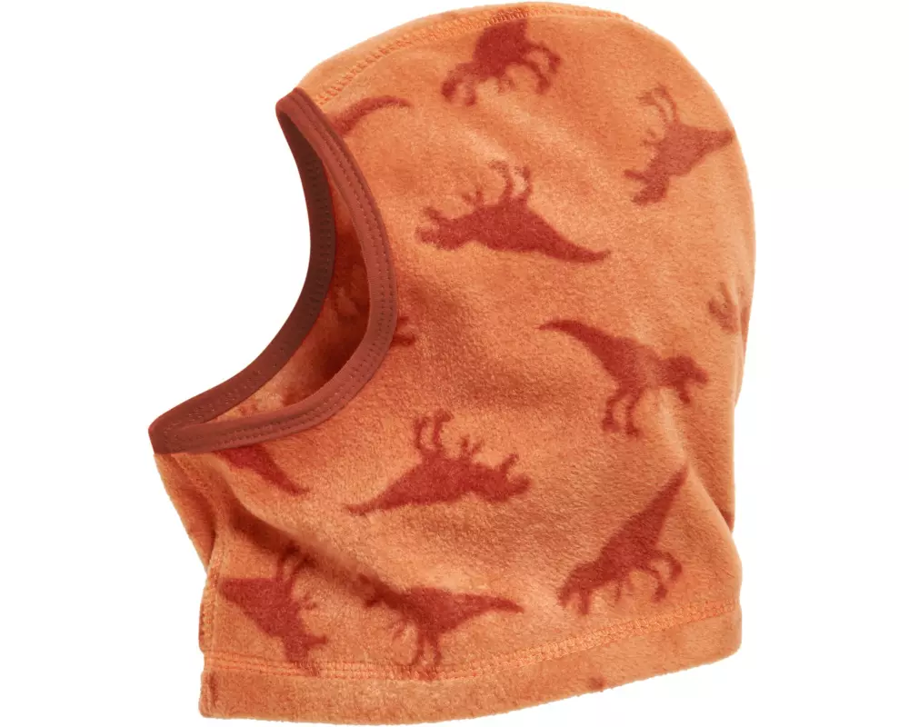 Playshoes Schlupfmütze Fleece Dinos Ocker One Size