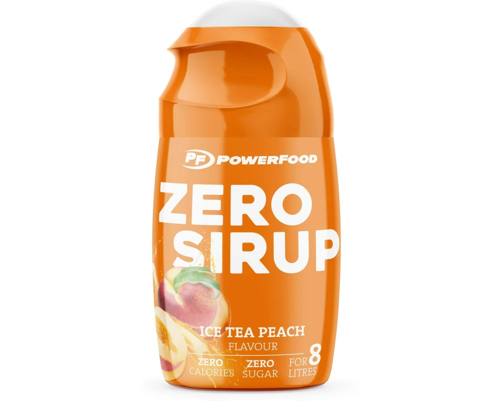 PowerFood One Zero Sirup 65 ml, Ice Tea Peach
