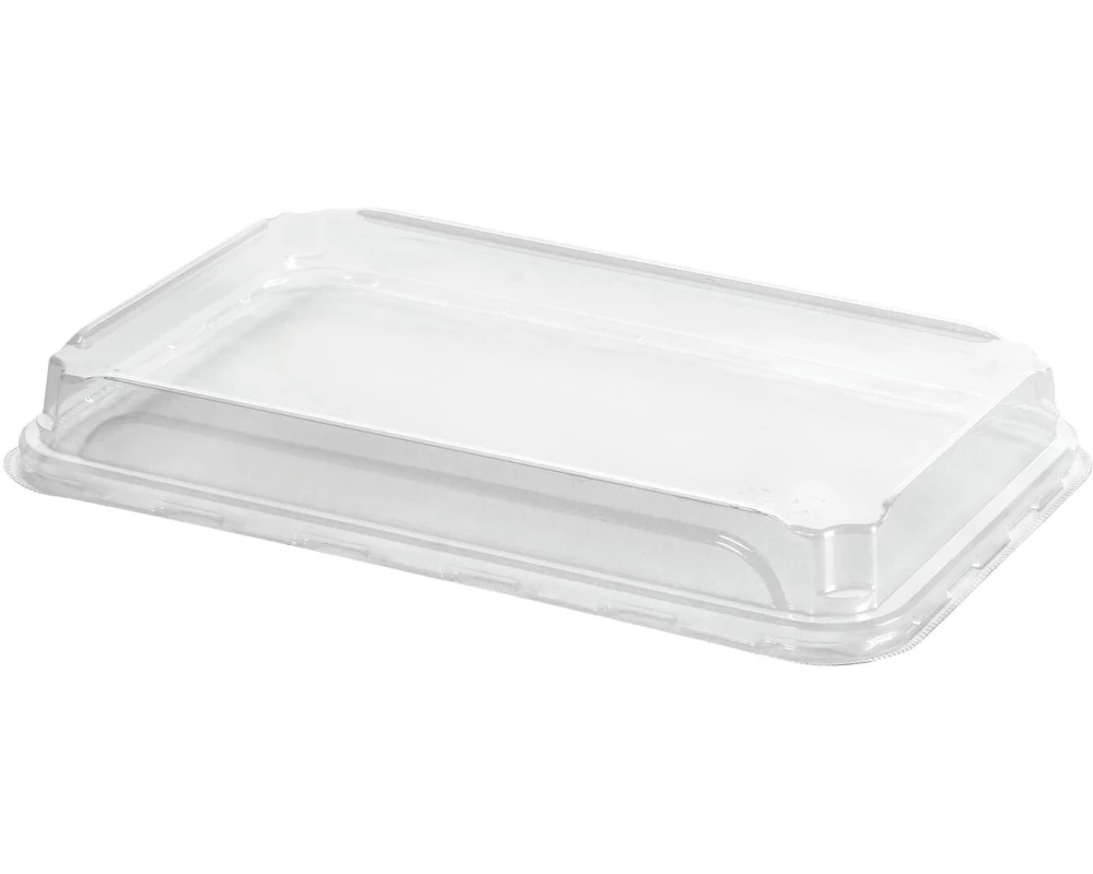 Duni Deckel Lid Contrast Large 700 ml, Transparent, 70 Stück