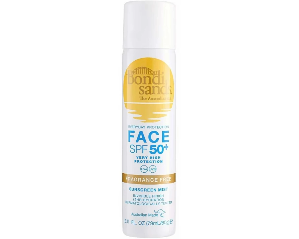 Bondi Sands Everyday Face Mist SPF50+ Sonnenspray SPF 50+ Parfümfrei