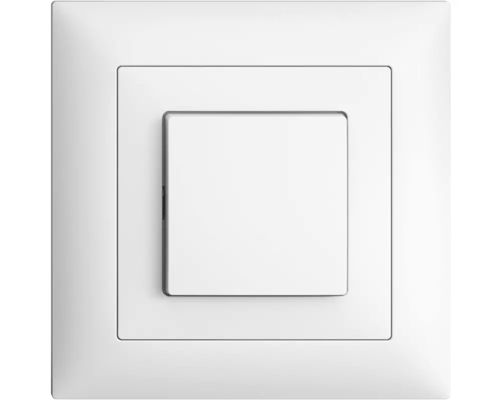 Feller EDIZIOdue UP-Taster beleuchtet gelb