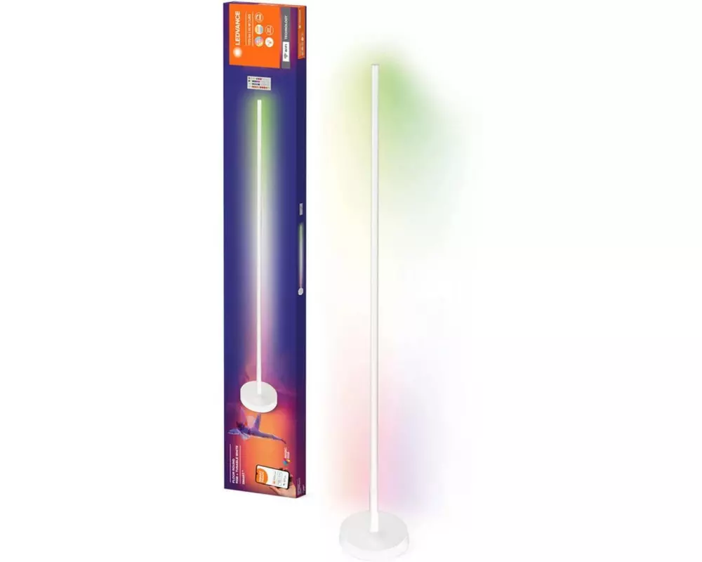 Ledvance Stehleuchte Smart+ Floor Round, 140 cm, Weiss