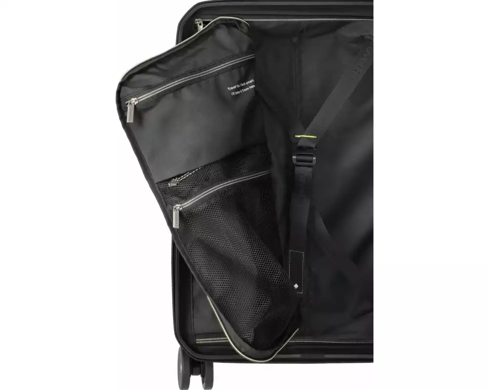 travelite MILLENNIUM Trolley S 37 l Schwarz