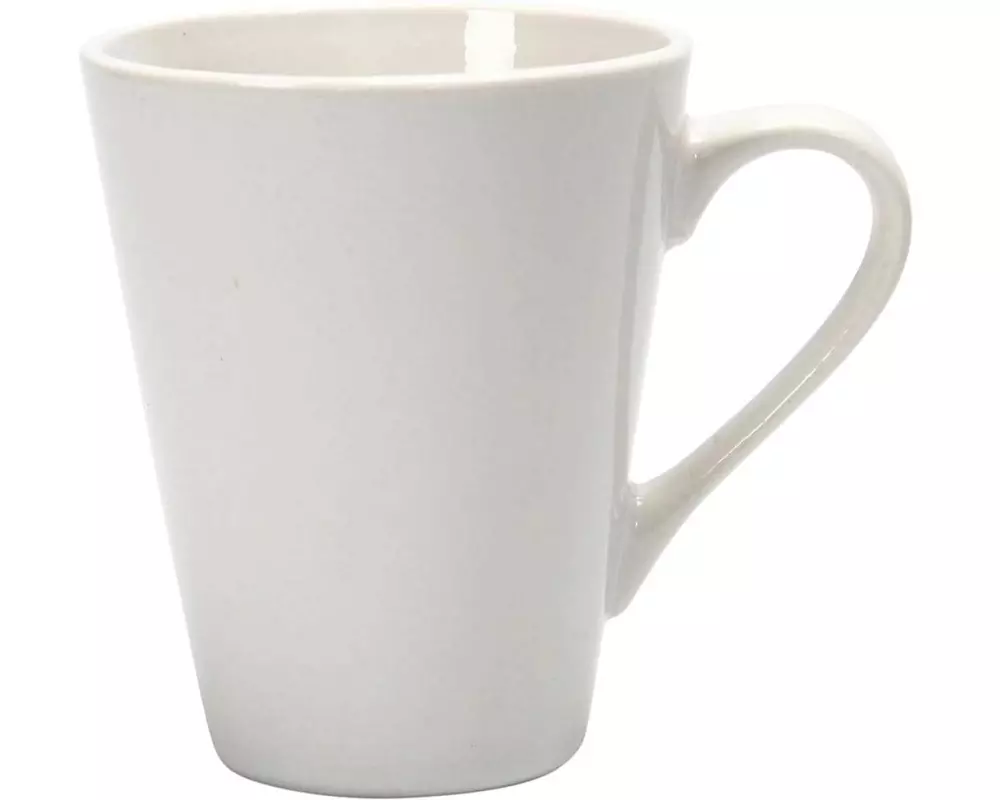 Creativ Company Tasse weiss, H: 10 cm 10 Stück