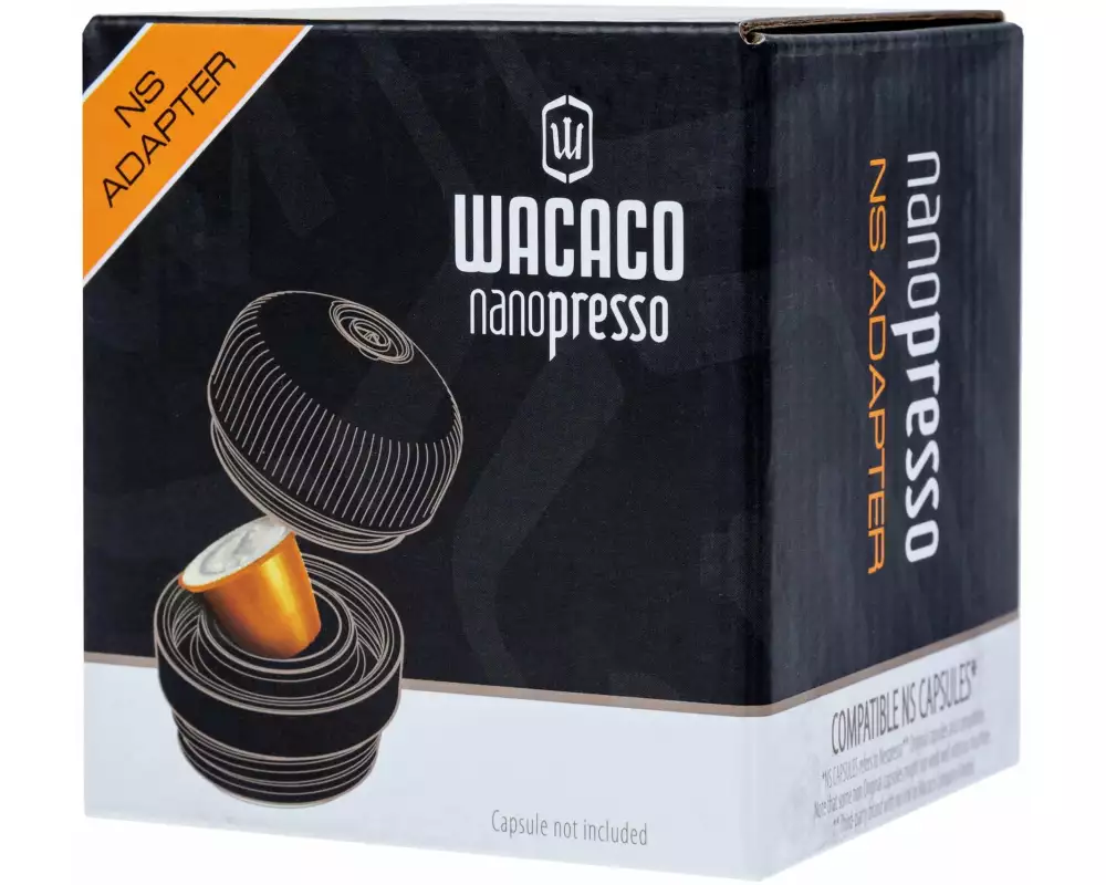 Wacaco Reisekaffeemaschine Nanopresso NS Adapter Nespresso Kapseln