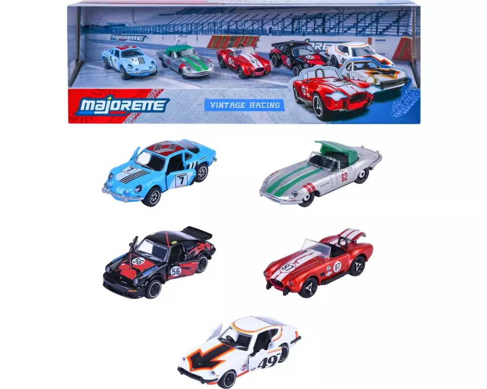 Majorette Vintage Racing 5 Pieces Giftpack Mehrfarbig