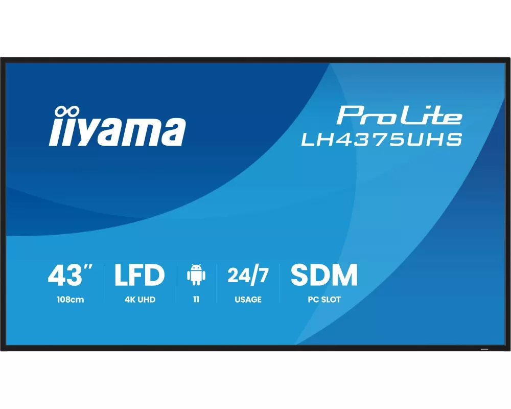 iiyama Public Display ProLite LH4375UHS-B2AG 42.5 "