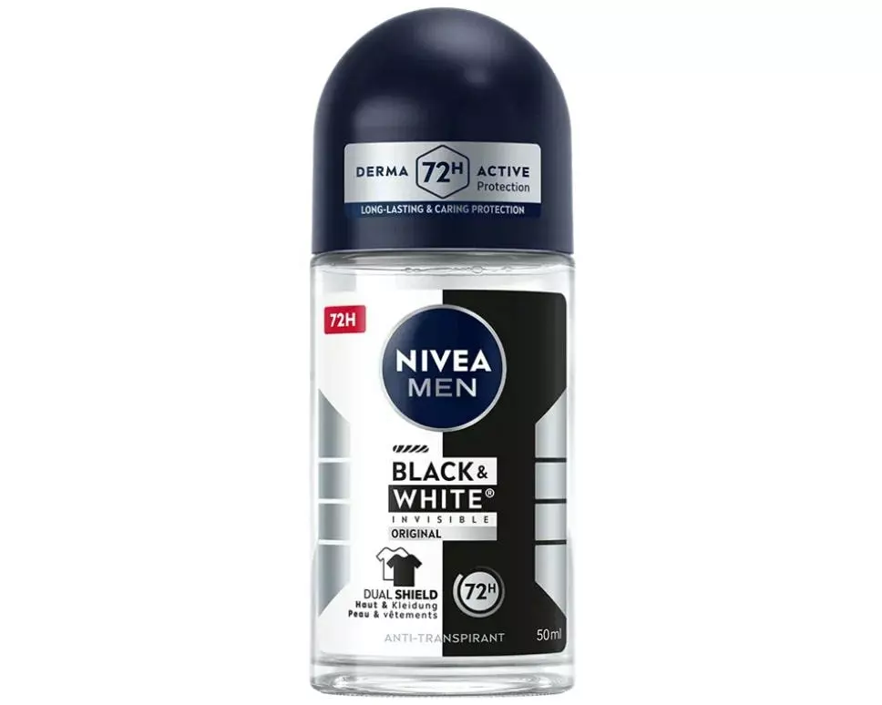 NIVEA MEN Deo Roll-on Men Black & White Invisible Original 50 ml