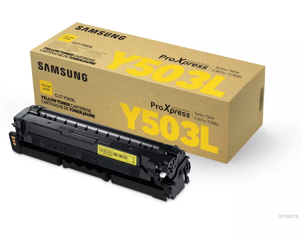 Samsung by HP Toner CLT-Y503L / SU491A Yellow