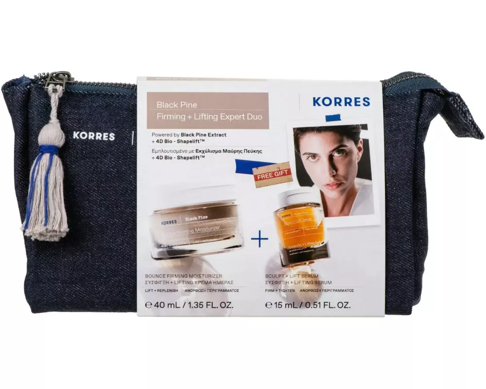 KORRES Gesichtspflegeset Pin Noir Primus 40 ml und 15 ml