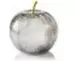 balthasar Mela LED-Glasapfel Grau mit 6-Stunden-Timer