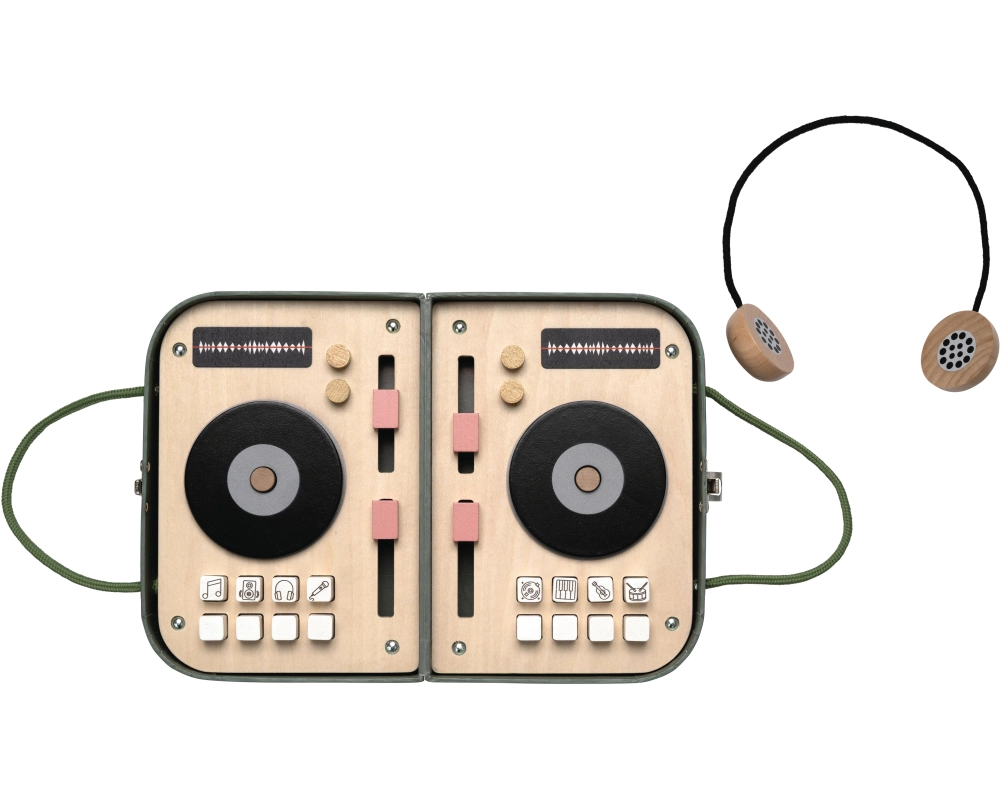 JABADABADO Spielkoffer DJ 19x14x9cm W7298 grün