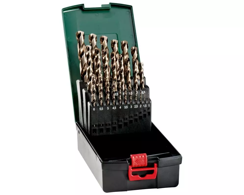 Metabo Metallbohrer-Set HSS-Co, 25-teilig