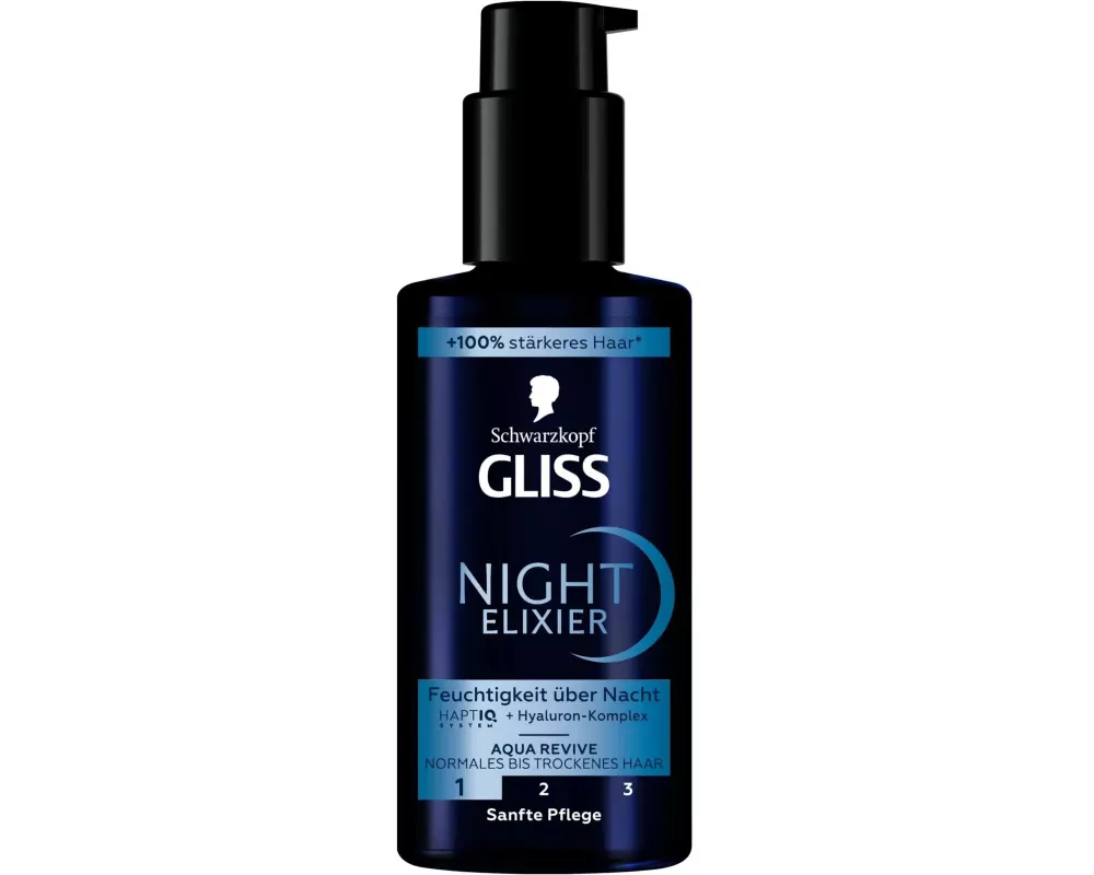 Schwarzkopf GLISS Haarkur Aqua Revive Night Elixier 100 ml