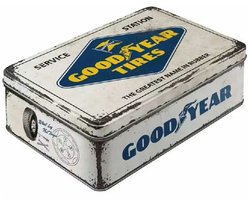 Nostalgic Art Vorratsdose Good Year 3 l, Blau/Gelb/Weiss