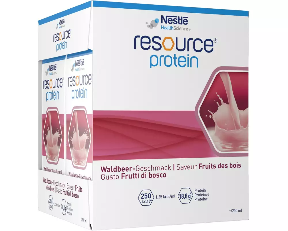 Resource Protein Waldbeere 4 x 200 ml