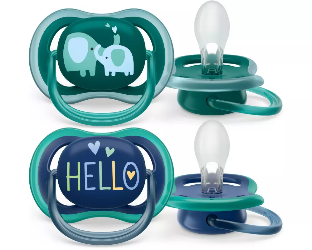 PHILIPS AVENT Nuggi ultra air 18+ Mt. Elefanten/Hello