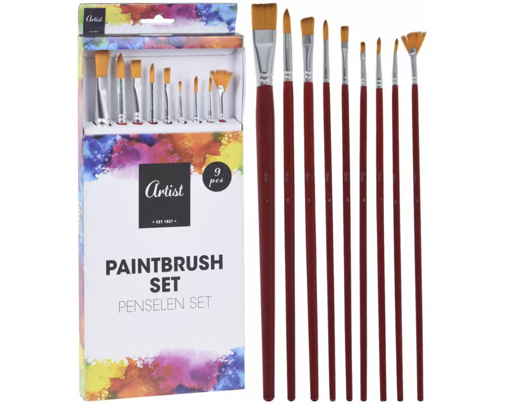 FS-STAR Pinselset 9 teilig