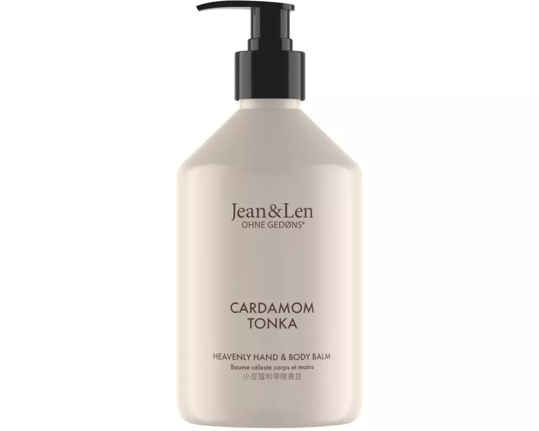 Jean & Len Body Lotion Hand and Body Balm Cardamom and Tonka 500 ml