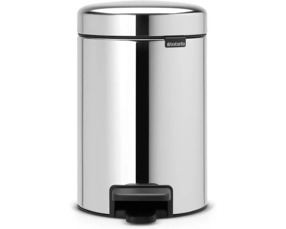 Brabantia Kosmetikeimer NewIcon 3 l, Brilliant Steel
