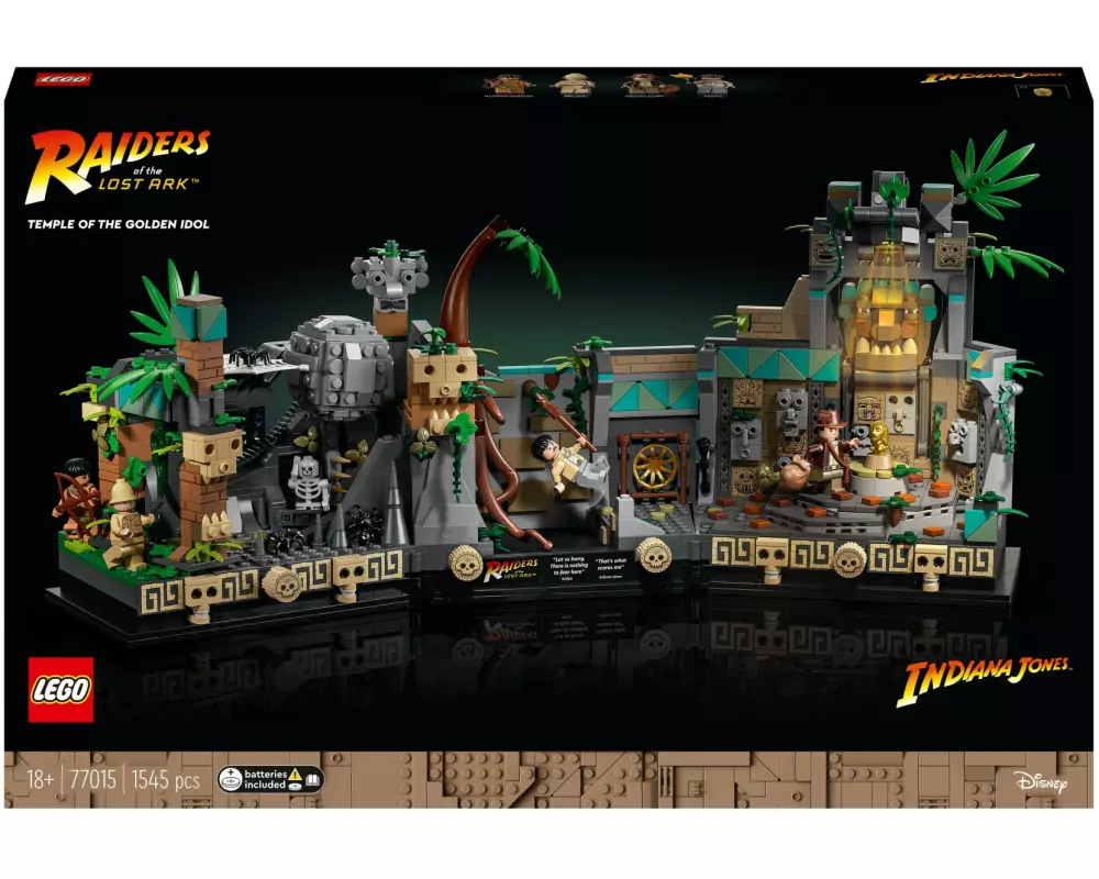 LEGO® Indiana Jones Tempel des goldenen Götzen 77015