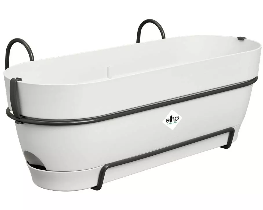 Elho Pflanzentopf Vibia Campana Balkonkasten Allin1 50 cm Weiss