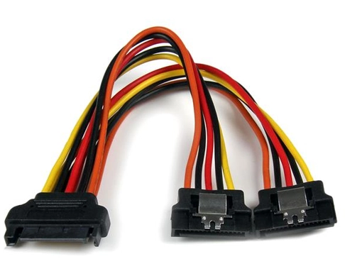 LATCHING SATA POWER Y SPLITTER