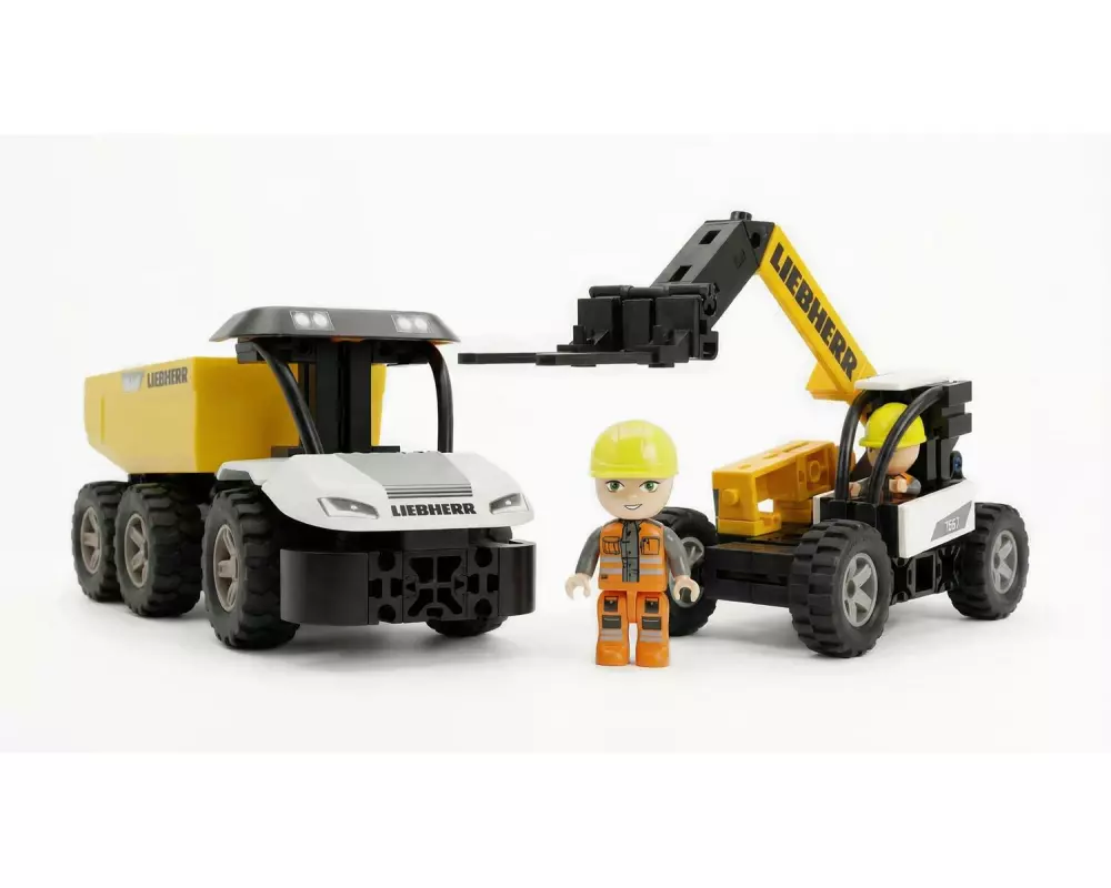 Fischertechnik Liebherr Doppelpack Baufahrzeuge Baufahrzeuge Bausatz