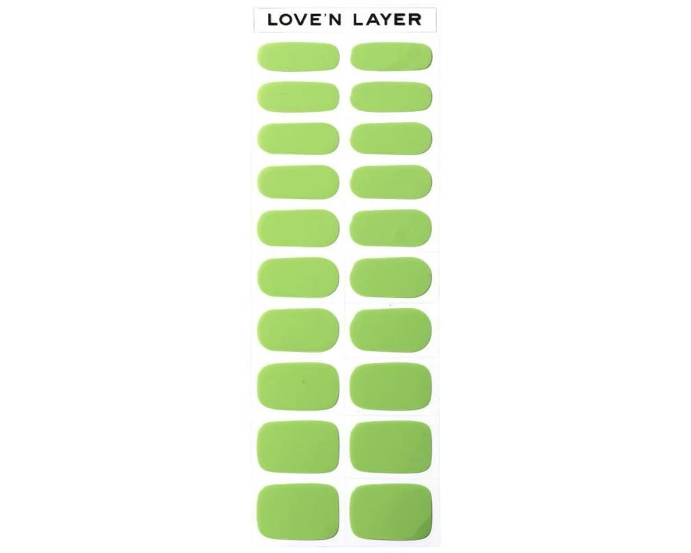 LoveNLayer Solid Cool Green, selbstklebend