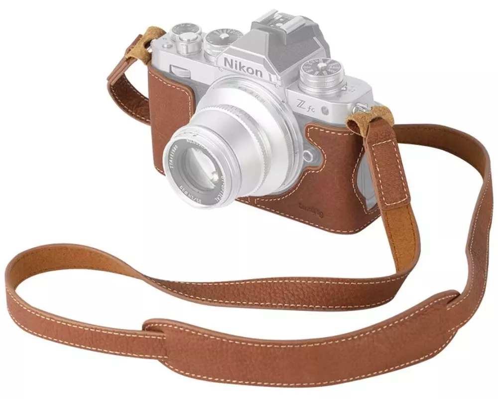 Smallrig Transporttasche Leder mit Schultergurt 3481 – Nikon Z fc