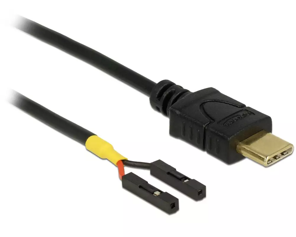 Delock USB-Stromkabel 2x Pfostenbuchse USB-C - Pinheader 0.5 m