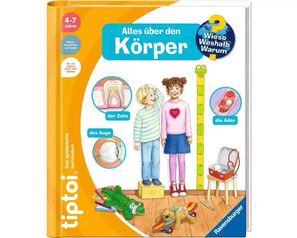 tiptoi Lernbuch Wieso? Weshalb? Warum? Unser Körper
