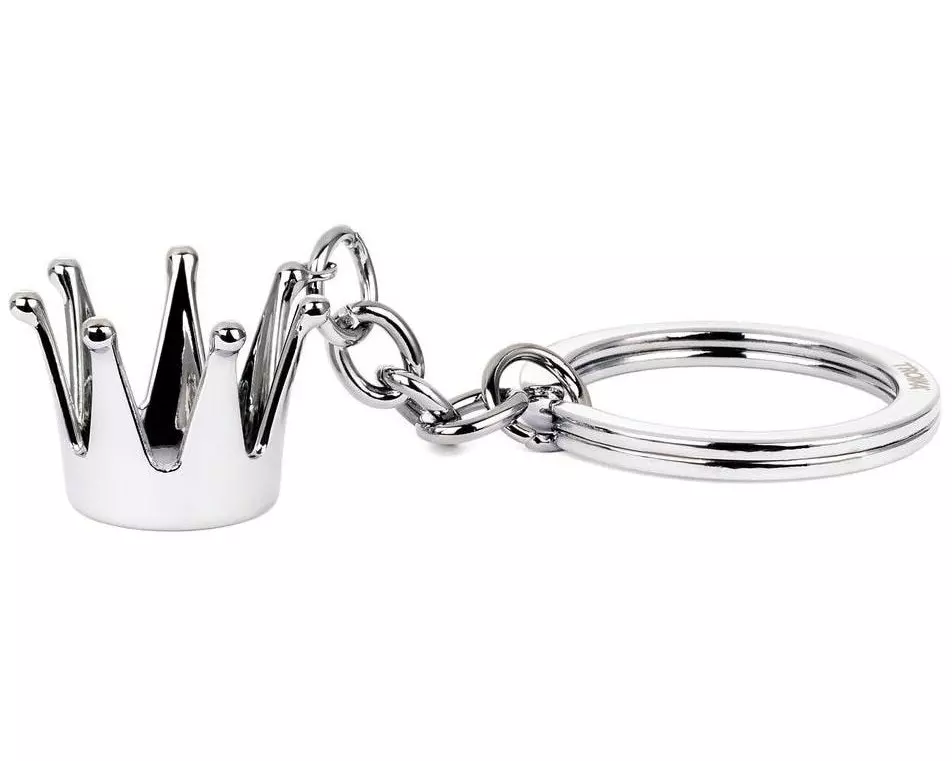 Troika Schlüsselanhänger Krone Silber