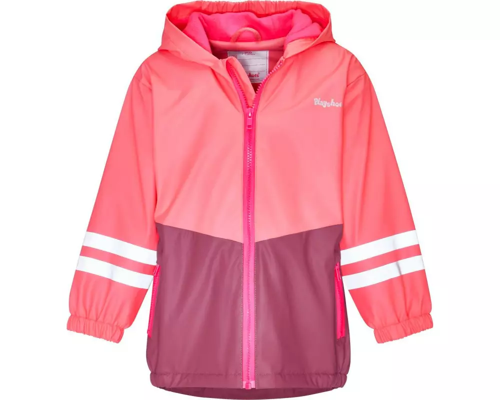 Playshoes Regenjacke Fleece Beere Gr. 98
