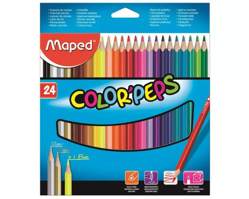 maped Farbstifte Color Peps 24 Stück