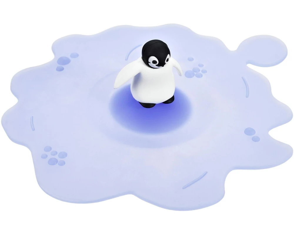 Lurch Glasabdeckung Mein Deckel Arctic Pinguin, Ø 10.5 cm