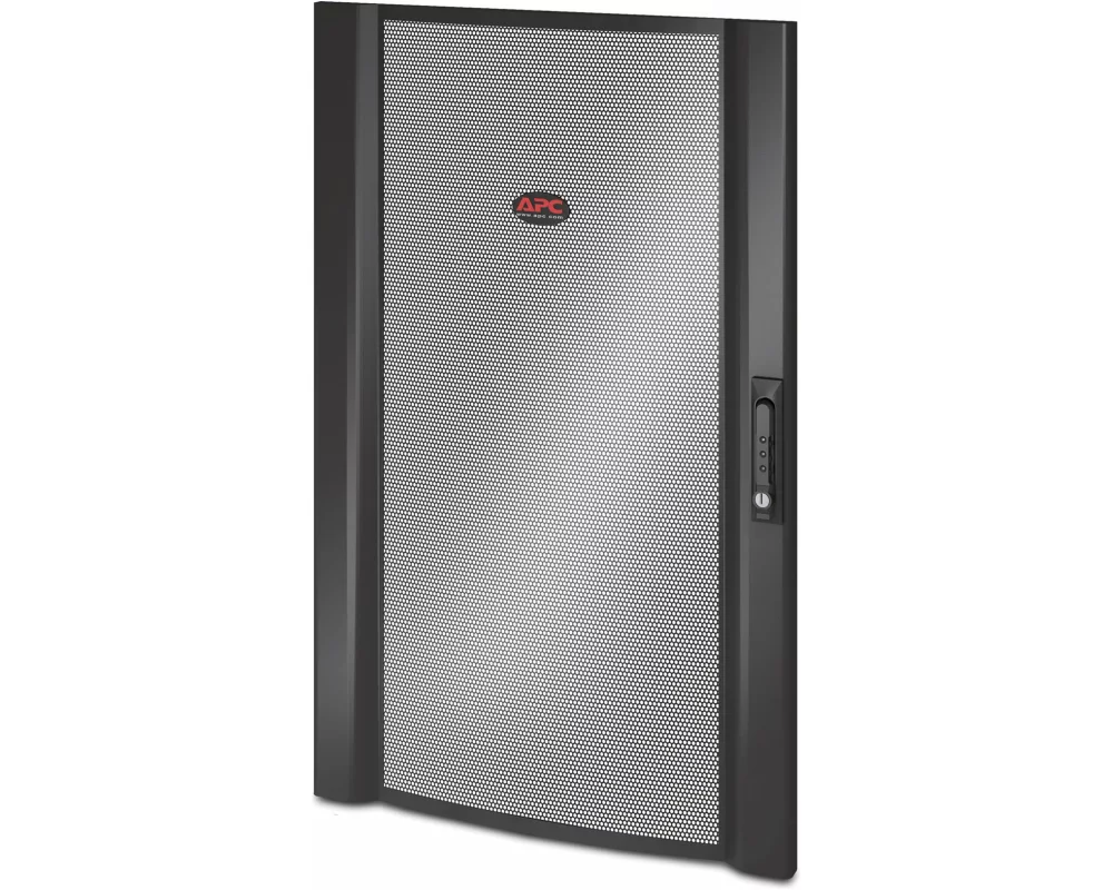APC NetShelter SX Colocation 20U 600mm Wide Perforated Curved Door Black