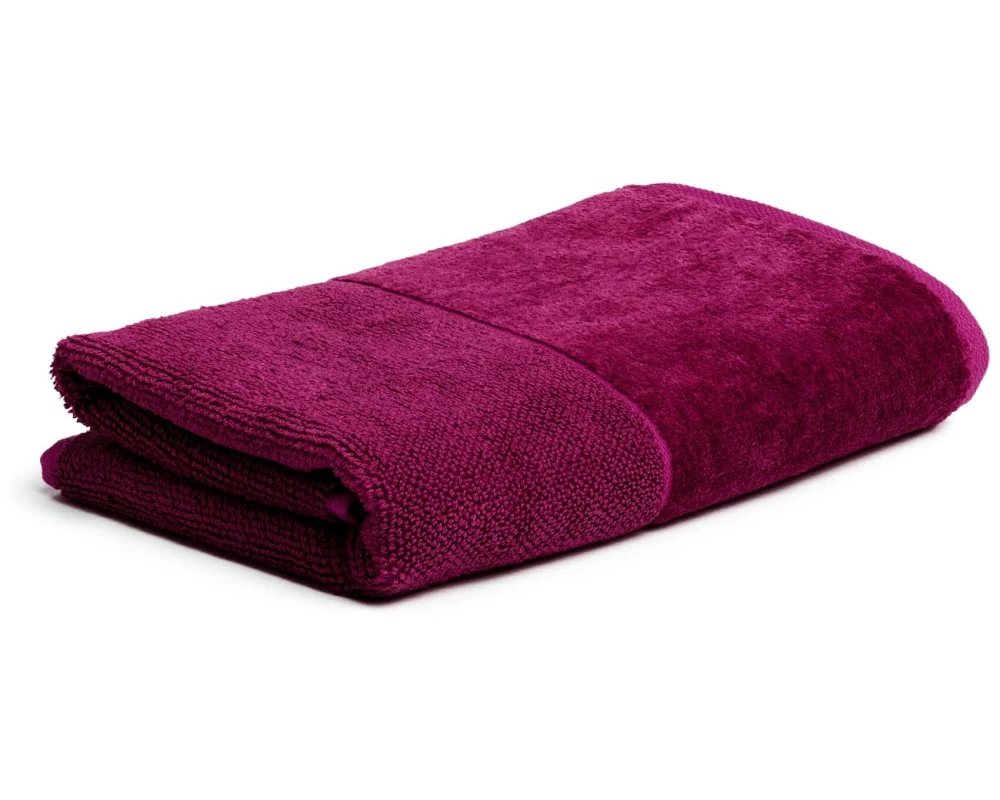 Möve Handtuch Bamboo Luxe Uni 50/100 x 50 cm/100 cm, Berry
