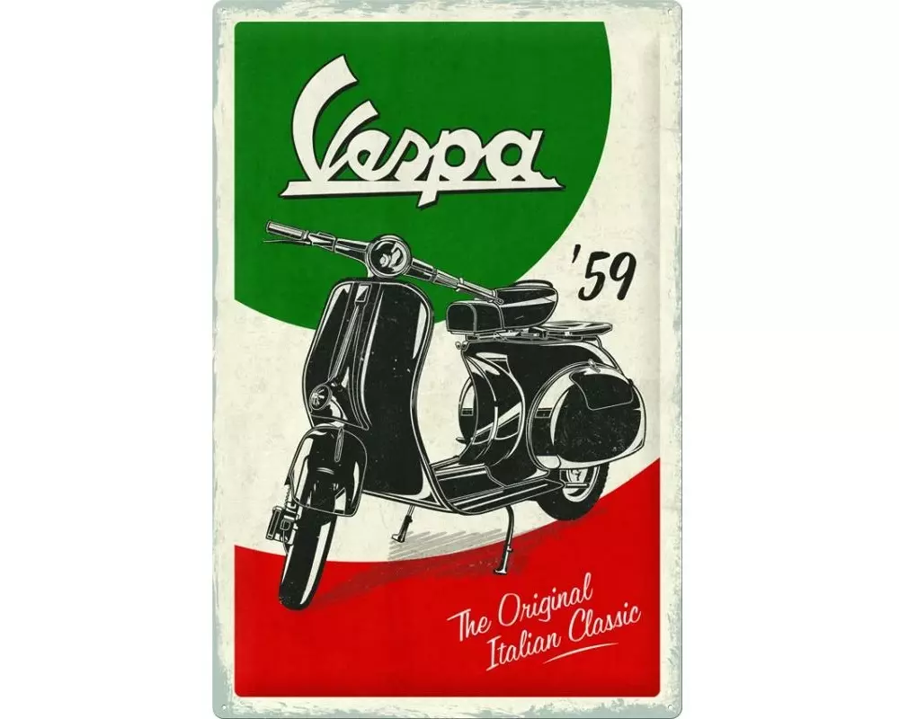 Nostalgic Art Schild Vespa 40 cm x 60 cm, Metall
